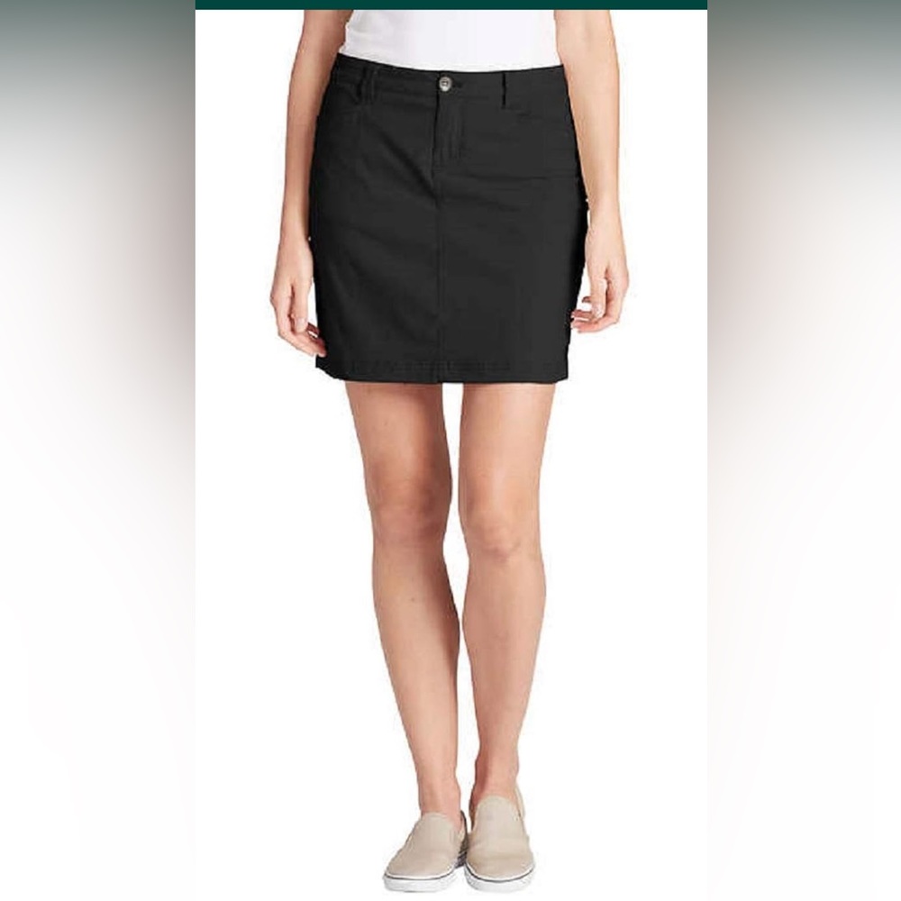 Eddie Bauer Black Adventurer 2.0 Skort Women’s Size 4